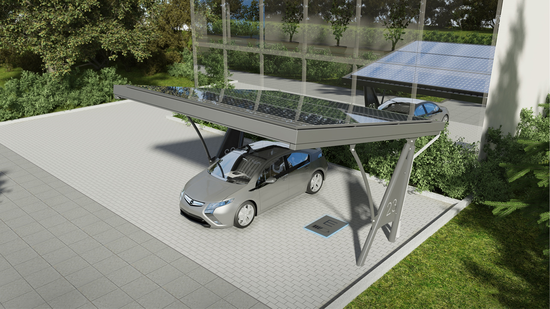 Solar carport